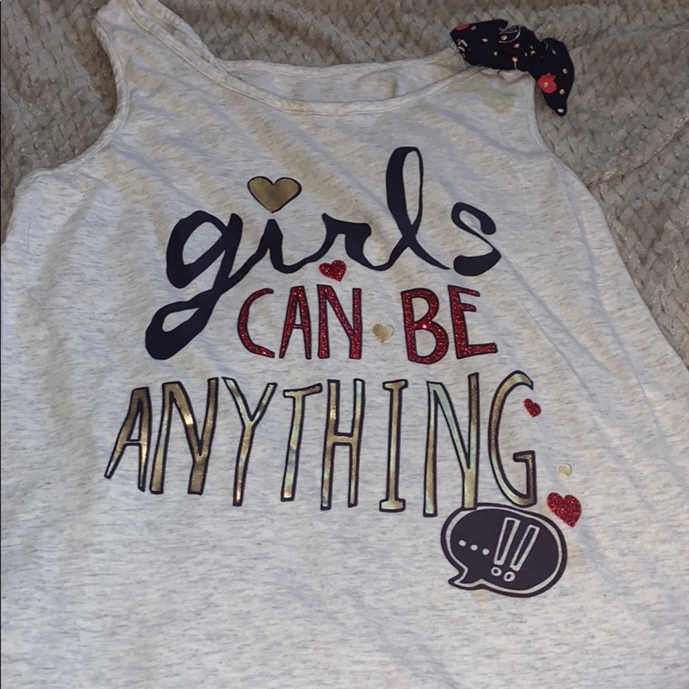 Girls can be anything shirt